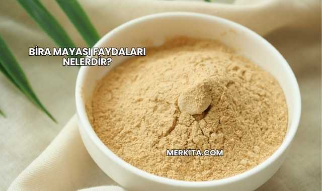 Bira Mayası Faydaları Nelerdir?