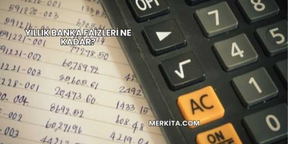 Yıllık Banka Faizleri Ne Kadar?