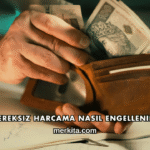 Gereksiz Harcama Nasıl Engellenir?